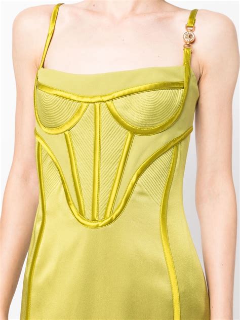 farfetch versace sale|Versace corset dresses.